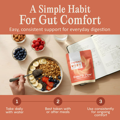 Capsoul Ease & Flow Probiotics for Women