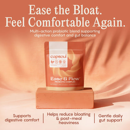Capsoul Ease & Flow Probiotics for Women